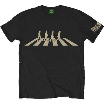 The Beatles Unisex T-Shirt: Abbey Road Silhouette (Black)