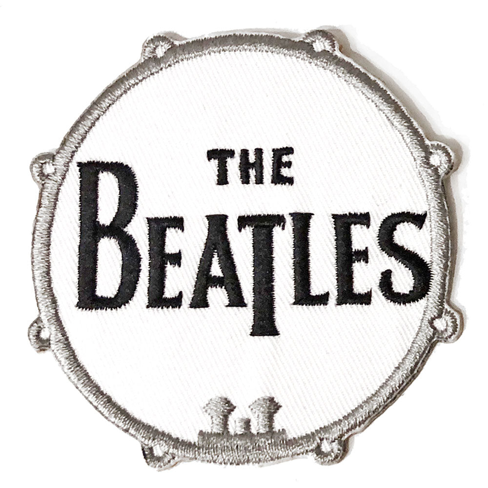 The Beatles Standard Patch: Drum Logo
