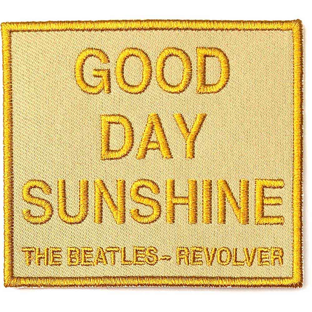 The Beatles Standard Patch: Good Day Sunshine