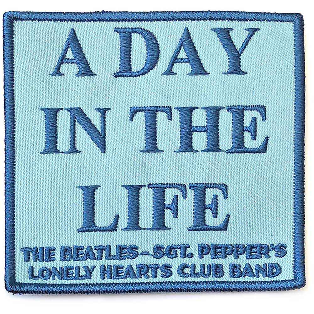 The Beatles Standard Patch: A Day In The Life