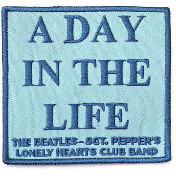 The Beatles Standard Patch: A Day In The Life