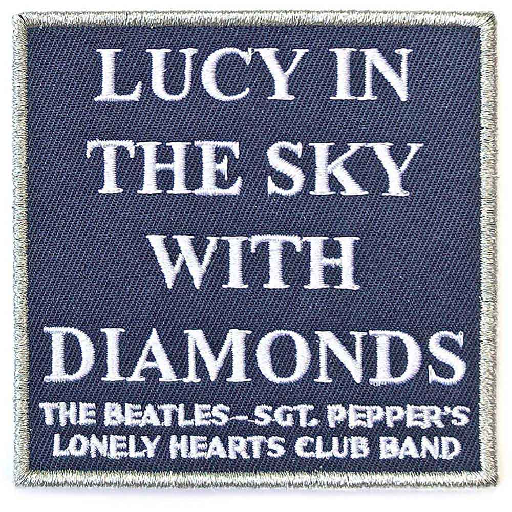 The Beatles Standard Patch: Lucy In The Sky with Diamonds