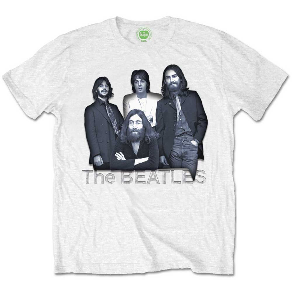 The Beatles Unisex T-Shirt: Tittenhurst Table (White)