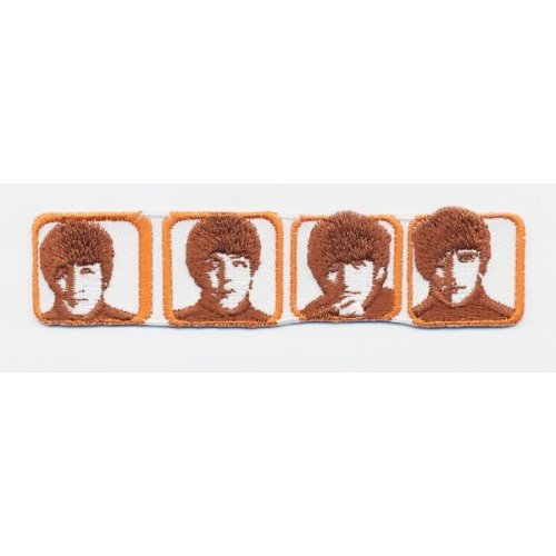 The Beatles Standard Patch: Heads in Boxes