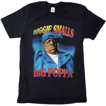 Biggie Smalls Unisex T-Shirt: Poppa (Black)
