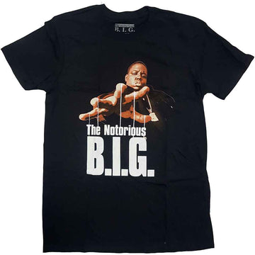 Biggie Smalls Unisex T-Shirt: Reachstrings (Black)
