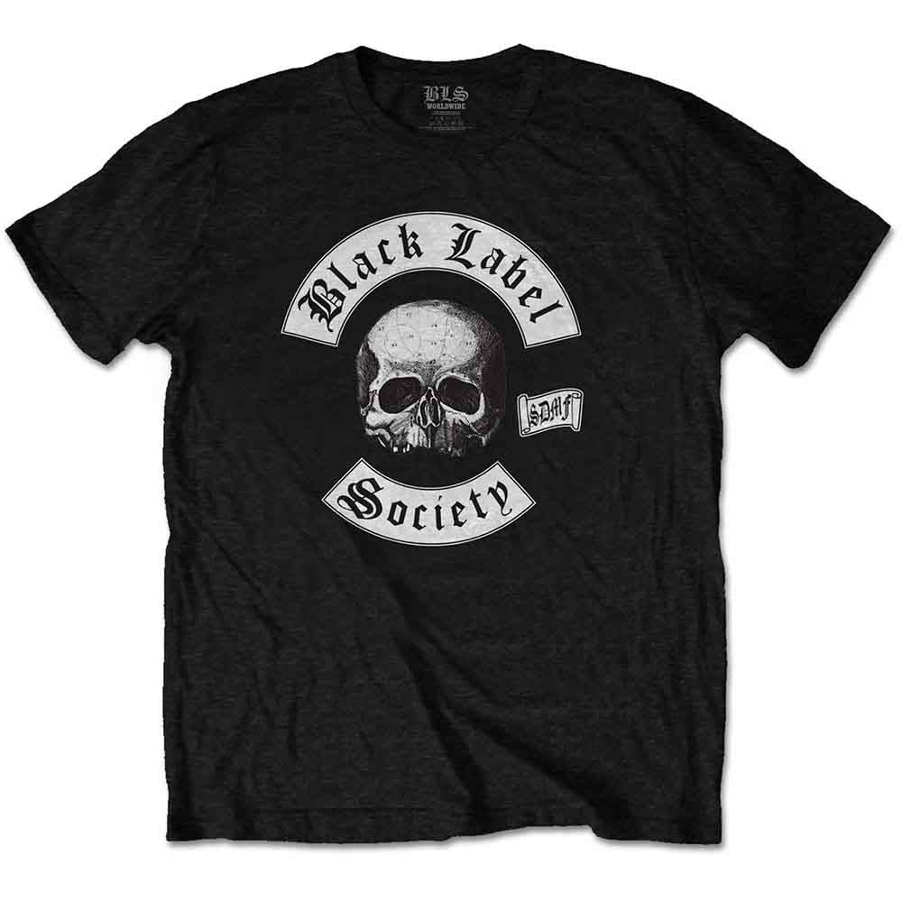 Black Label Society Unisex T-Shirt: Skull Logo - Black