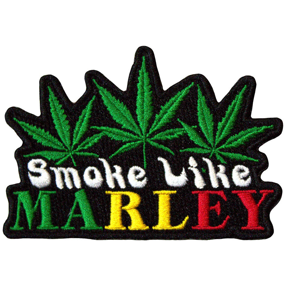 Bob Marley Standard Patch: Smoke Like