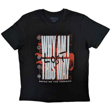 Bring Me The Horizon Unisex T-Shirt: Why...? (Black)