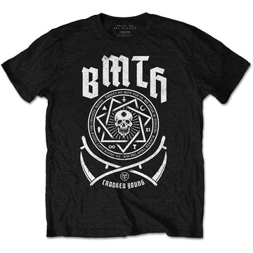 Bring Me The Horizon Unisex T-Shirt: Crooked (Black)