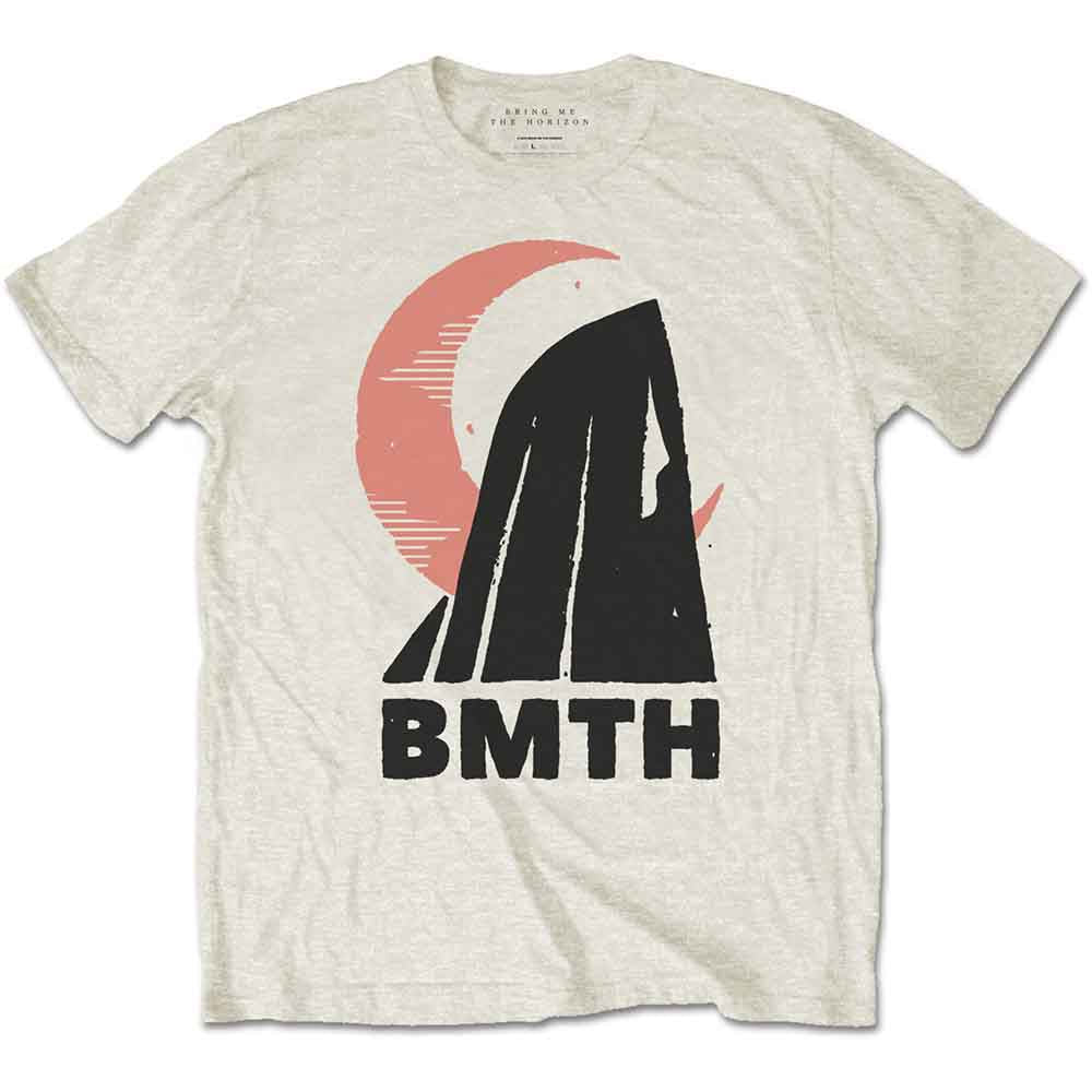 Bring Me The Horizon Unisex T-Shirt: Moon (Natural)