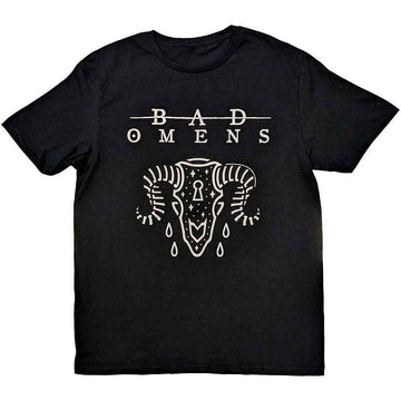 Bad Omens Unisex T-Shirt: Ram Skull (Black)