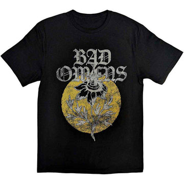Bad Omens Unisex T-Shirt: Sunflower (Black)