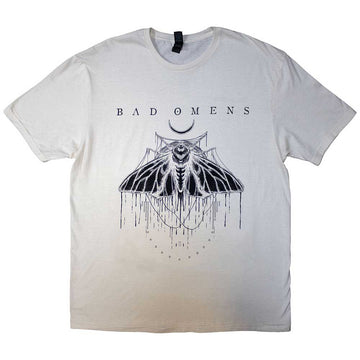 Bad Omens Unisex T-Shirt: Moth (Natural)