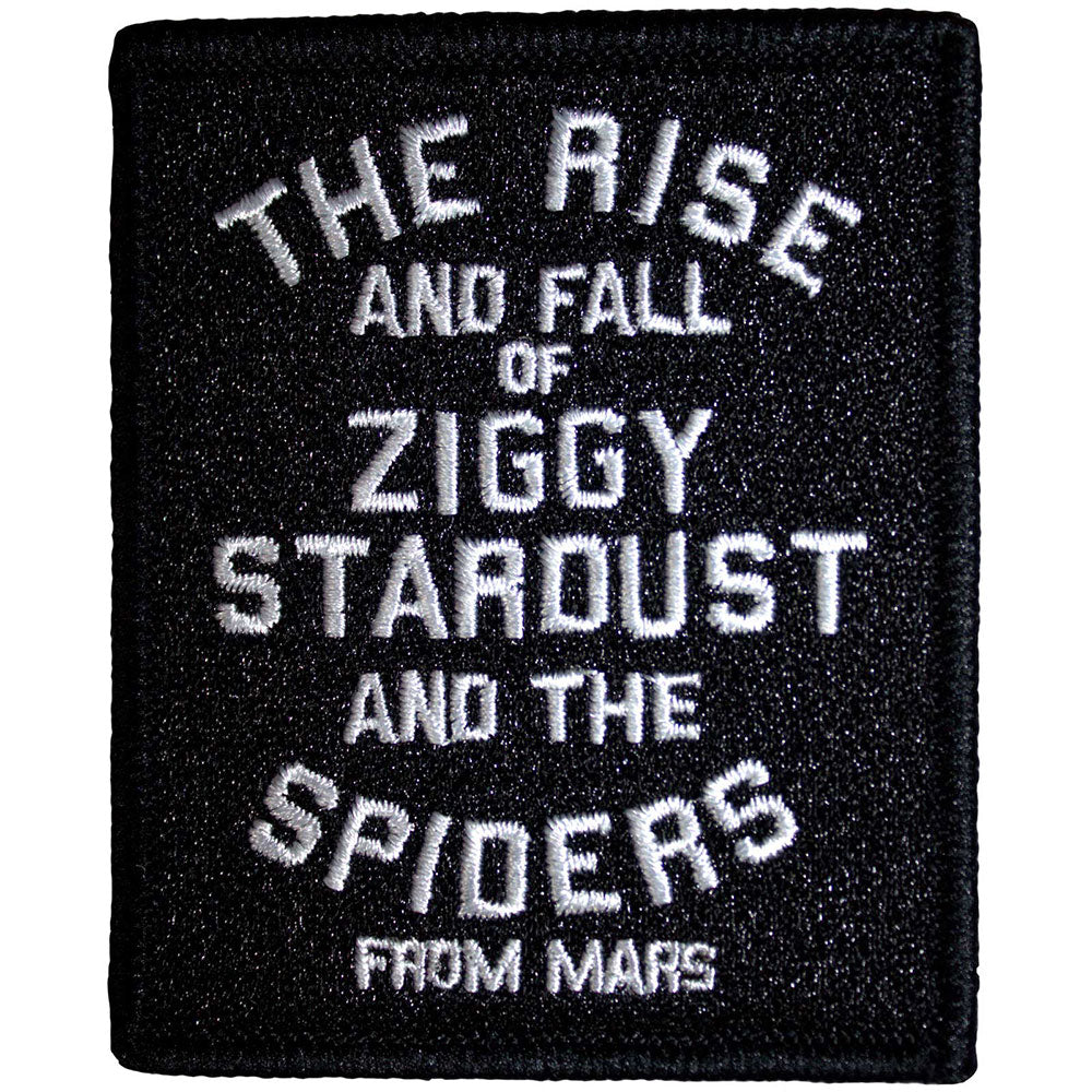 David Bowie Standard Patch: The Rise and Fall