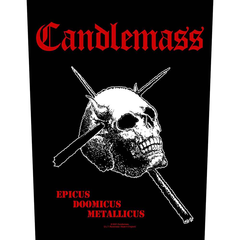 Candlemass Back Patch