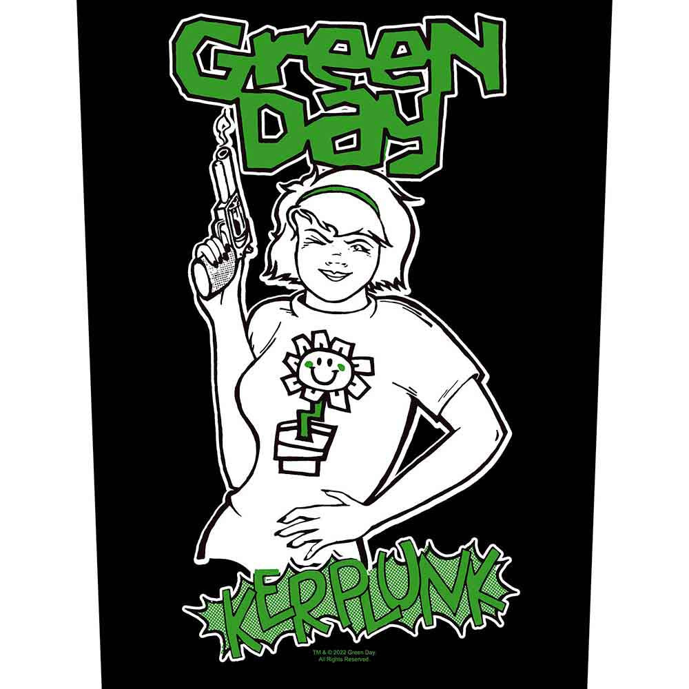 Green Day Back Patch