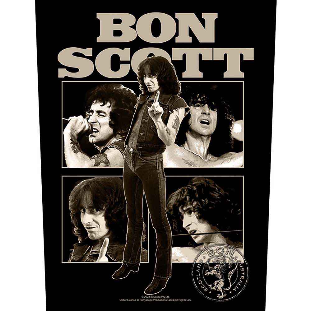 Bon Scott Back Patch