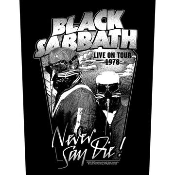 Black Sabbath Back Patch