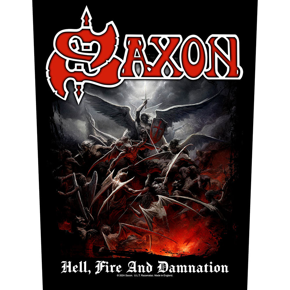 Saxon Back Patch