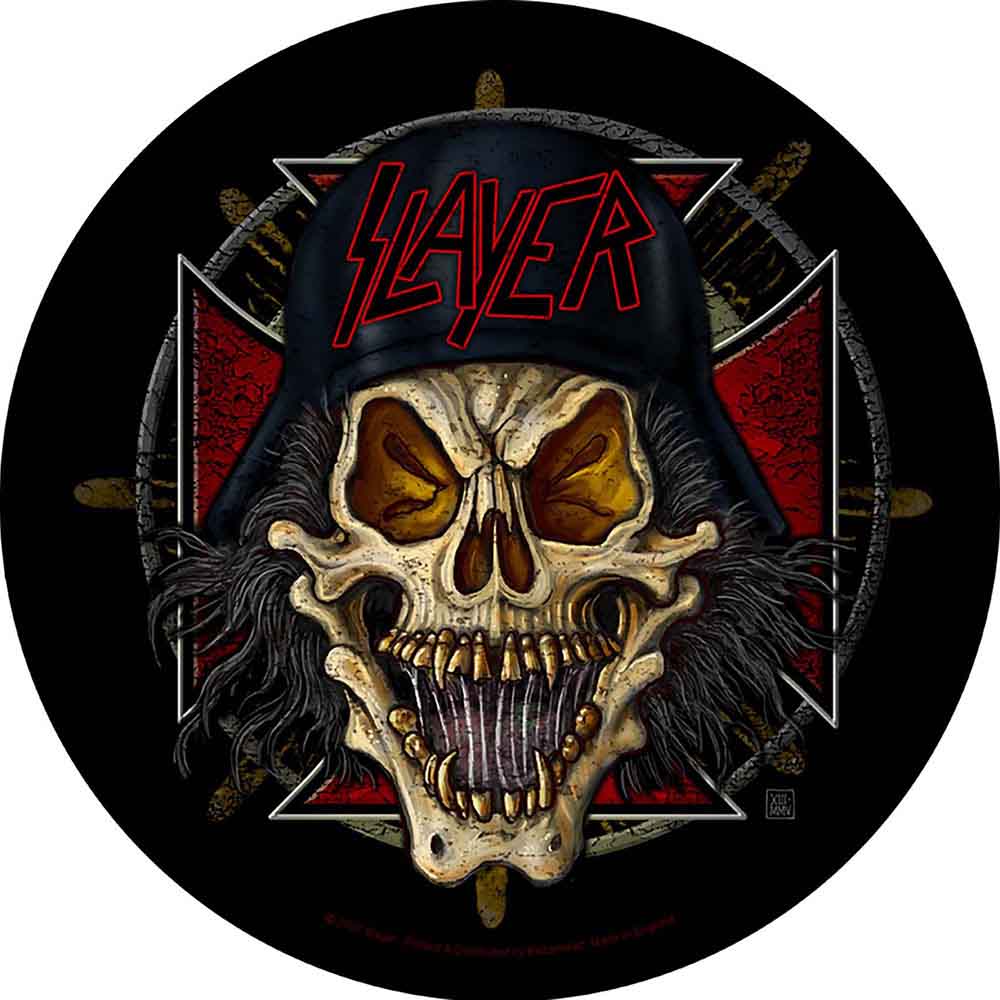 Slayer Circular Back Patch