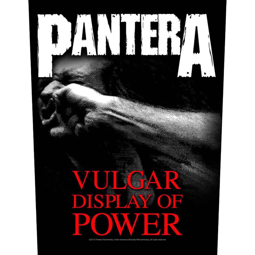 Pantera Back Patch