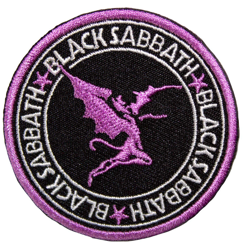 Black Sabbath Circular Standard Patch: Daemon Circle