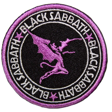Black Sabbath Circular Standard Patch: Daemon Circle