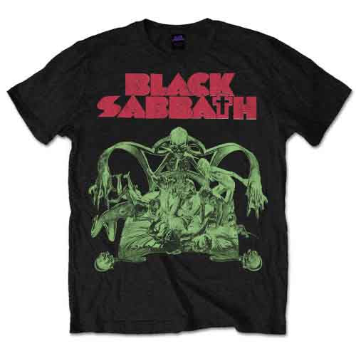 Black Sabbath Unisex T-Shirt: Sabbath Cut-Out (Black)