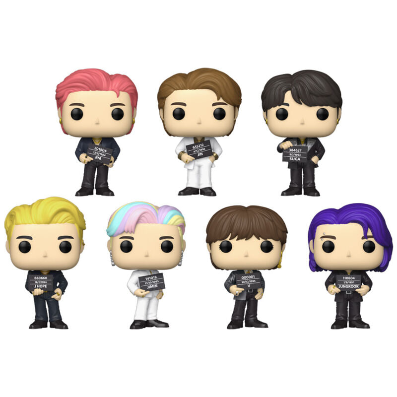 BTS - 7-Figure-Pack "Butter" Collection - Exclusive Funko Pop! Rocks