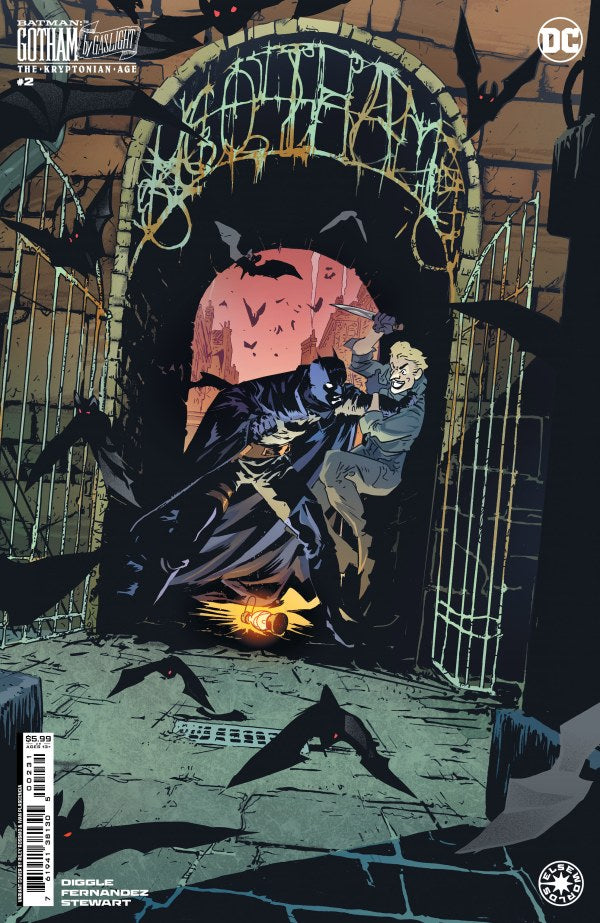 DC Comics - Batman: Gotham by Gaslight – The Kryptonian Age #2 - Cover B Riley Rossmo Variant