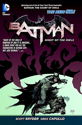 Batman: Night of The Owls (The New 52!) - Paperback Graphic Novel (USED)