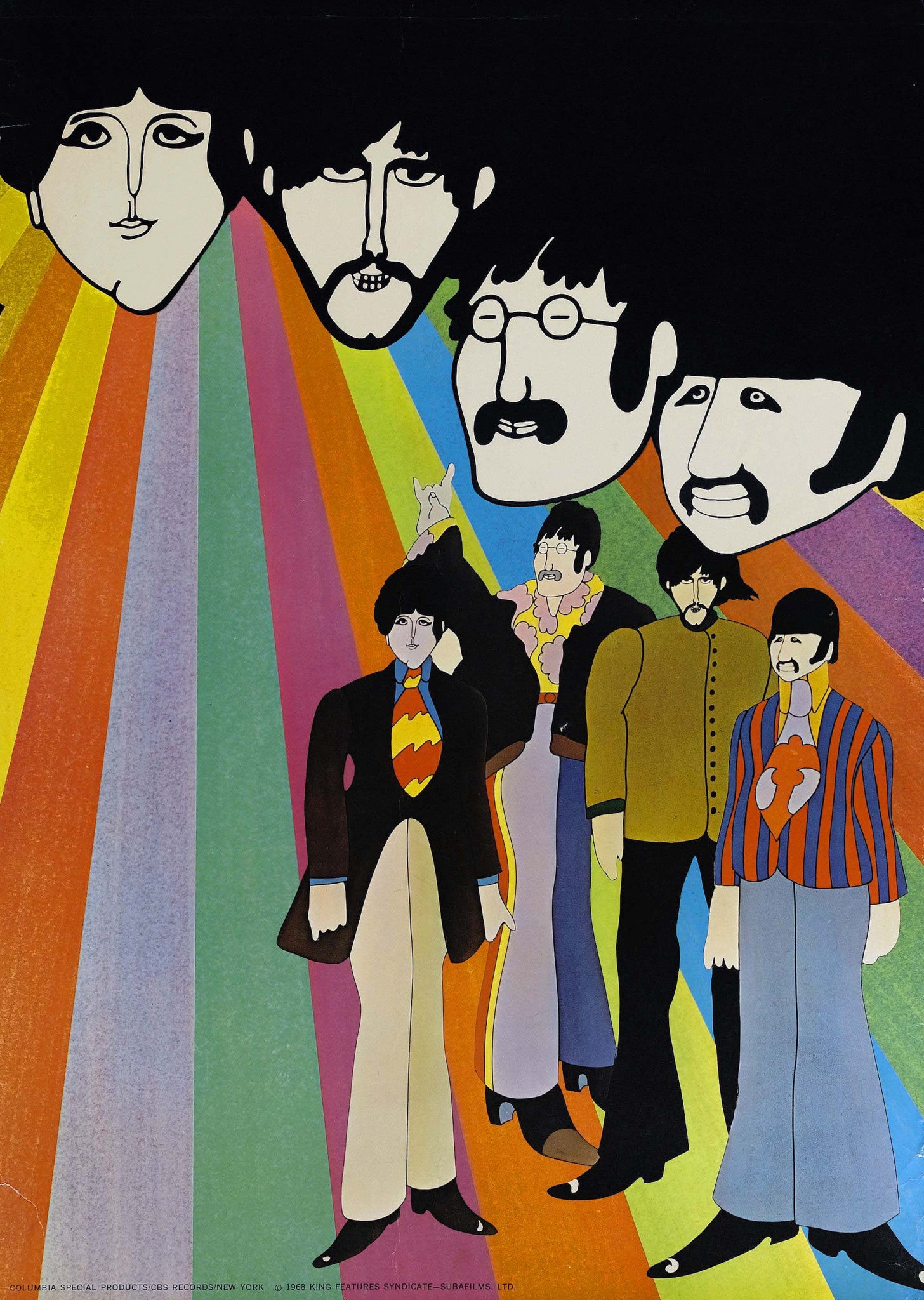 The Beatles - Yellow Submarine - A2 Poster