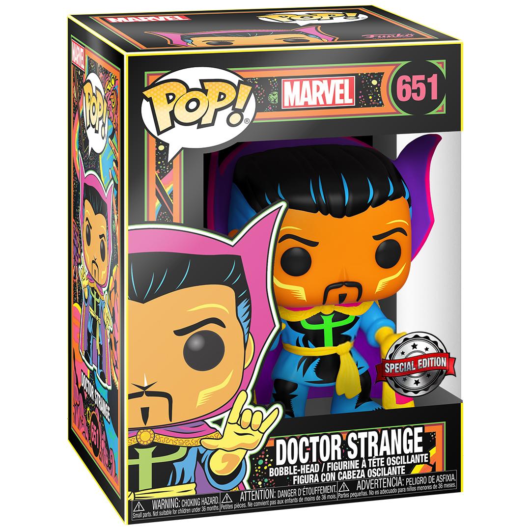 Marvel: Black Light - Doctor Strange - Special Edition Bobble-Head Funko Pop! (651)
