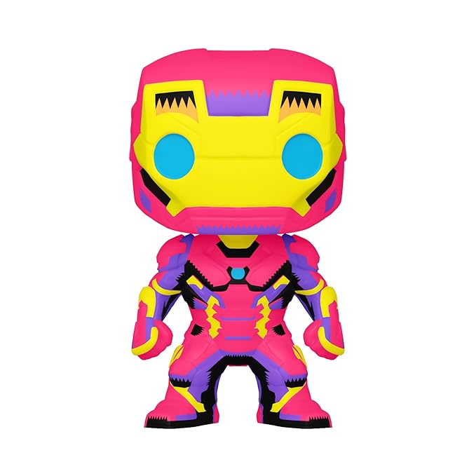 Marvel: Black Light - Iron Man - Special Edition Bobble-Head Funko Pop! (649)