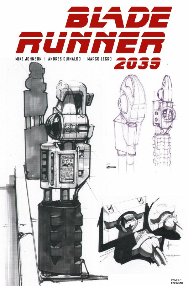 Titan - Blade Runner 2039 #12 - Cover C Syd Mead Variant