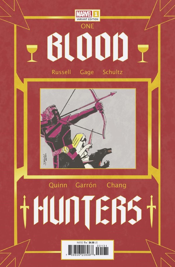 Marvel - Blood Hunters #1 Declan Shalvey Book Variant