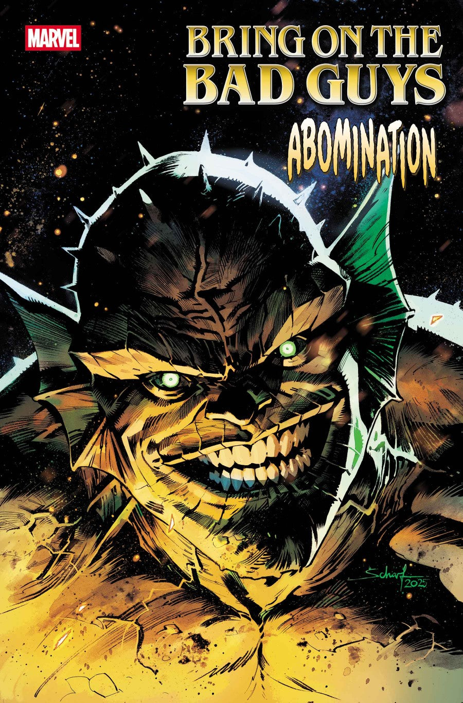 Marvel - Bring on the Bad Guys: Abomination #1 - Jonas Scharf Variant (Jul 16)