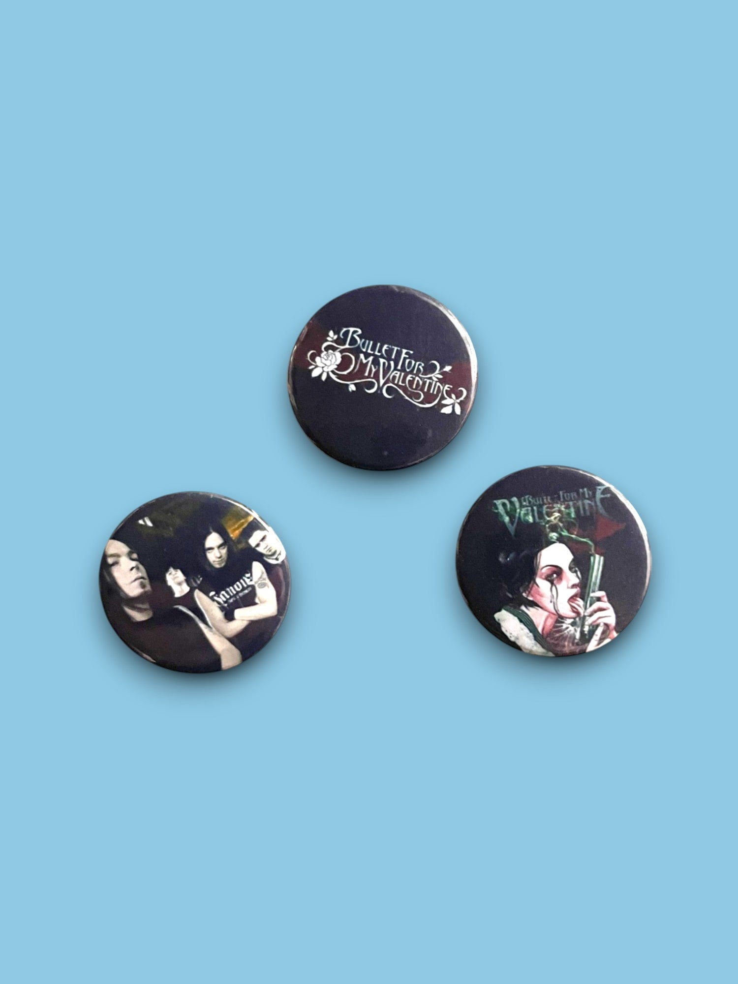 Bullet for My Valentine - Set of 3 Button Badges - Badge