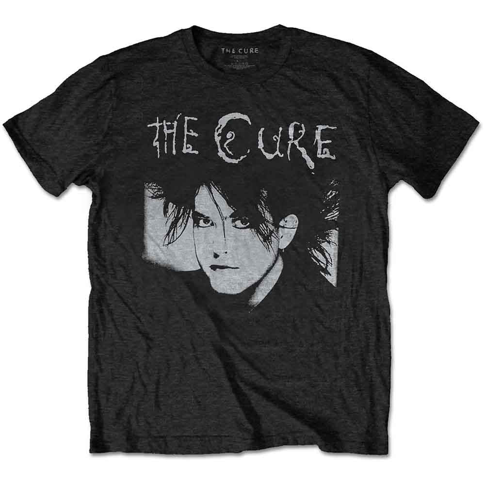 The Cure Unisex T-Shirt: Robert Illustration (Black)
