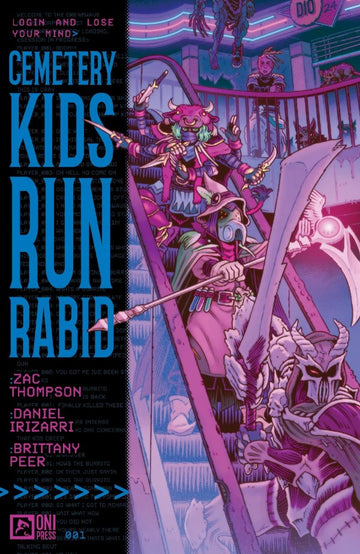 ONI PRESS - Cemetery Kids Run Rabid #1 (Aug 13)