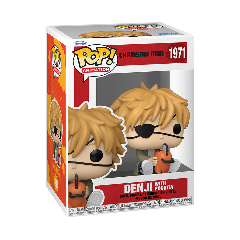 Chainsaw Man - Denji with Pochita - Funko Pop! Animation (1971)