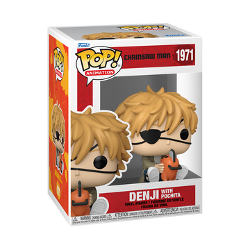Chainsaw Man - Denji with Pochita - Funko Pop! Animation (1971)