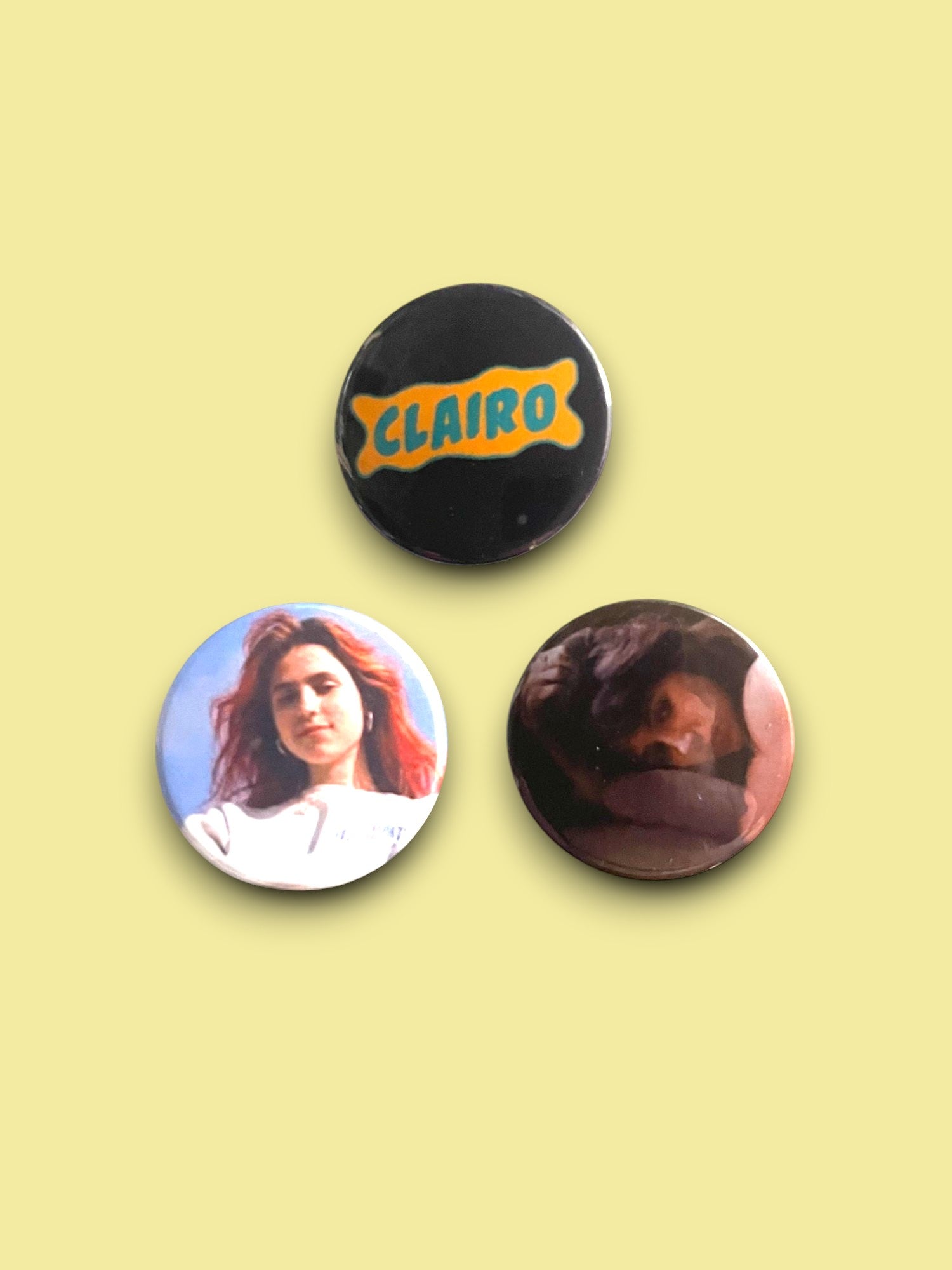 Clairo - Set of 3 Button Badges - Badge