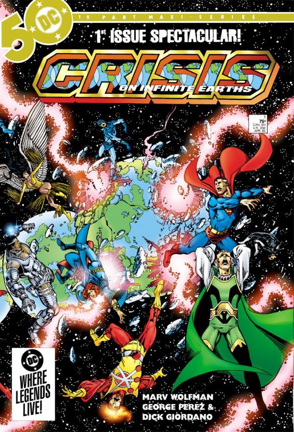 DC - Crisis on Infinite Earths #1 Facsimile Edition (2024) Blank Variant
