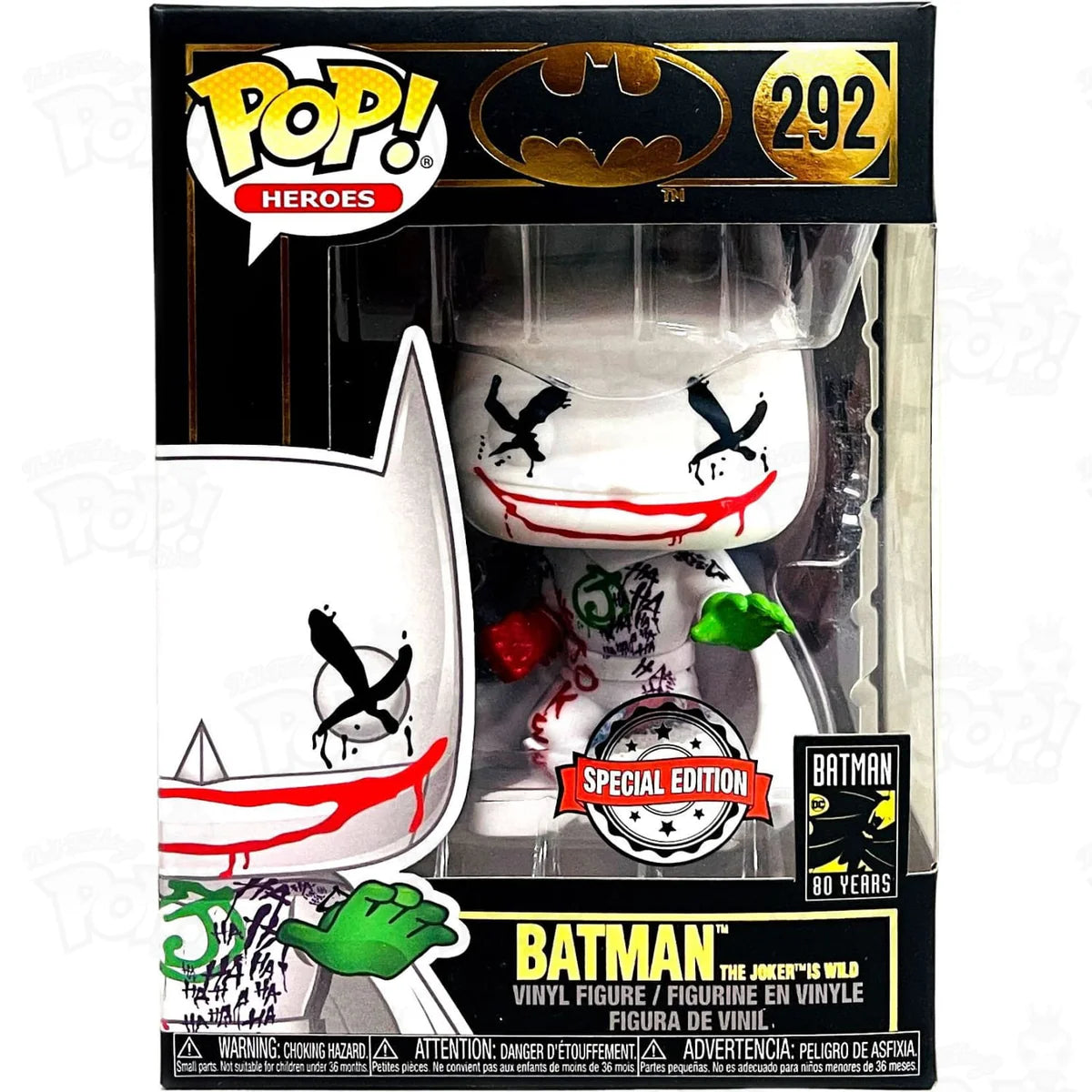 DC Comics - Batman (The Joker is Wild) - Special Edition Funko Pop! Heroes (292)