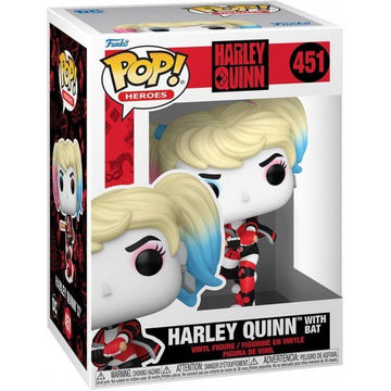 DC Comics - Harley Quinn - Harley Quinn with Bat - Funko Pop! Heroes (451)