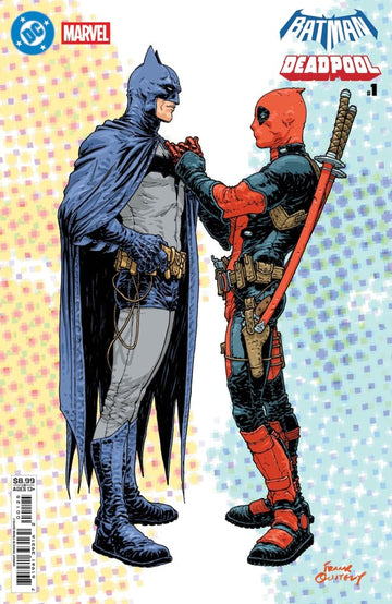DC Comics - DC / Marvel: Batman / Deadpool #1 - Cover N Frank Quitely Variant