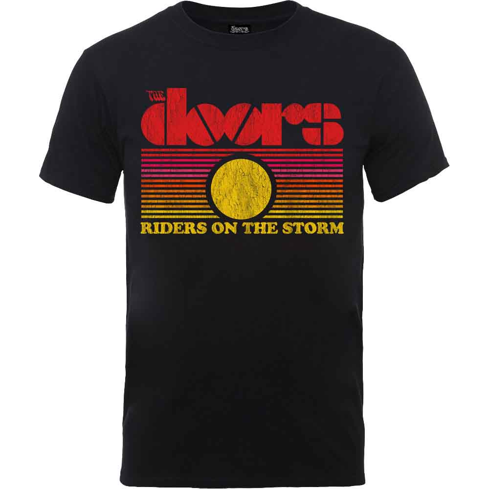 The Doors Unisex T-Shirt: ROTS Sunset (Black)