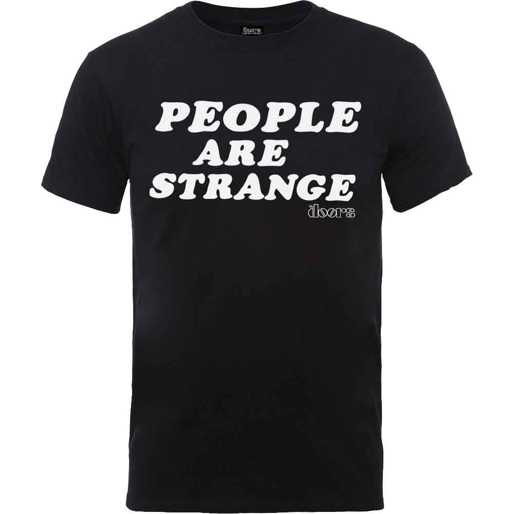 The Doors Unisex T-Shirt: People Are Strange (Black)